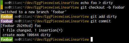 Prompt with Git information